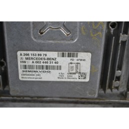 Centralina ECU Mercedes Classe A W169 Dal 2004 al 2012 Cod A2661538979  1680078675578