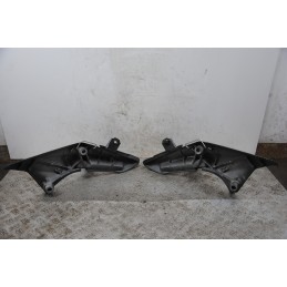 Coppia Pedane Pedalini Poggiapiedi passeggero Honda SW-T 400 / 600 dal 2008 al 2016  1680086336133