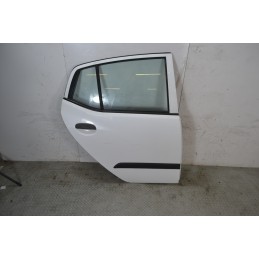 Portiera sportello posteriore DX Hyundai I10 Dal 2007 al 2013 Bianco  1680178979637