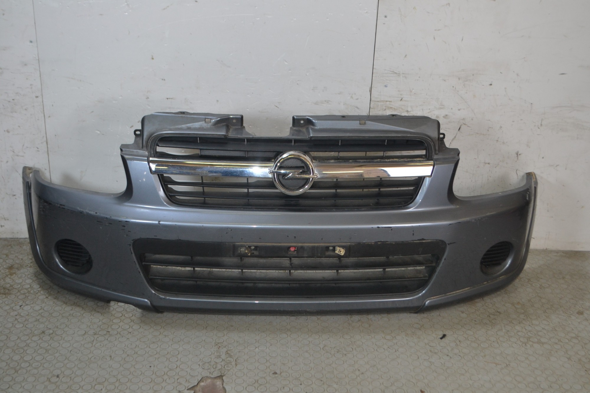 Paraurti anteriore Opel Agila A Dal 2000 al 2007 Colore grigio  1680249615488