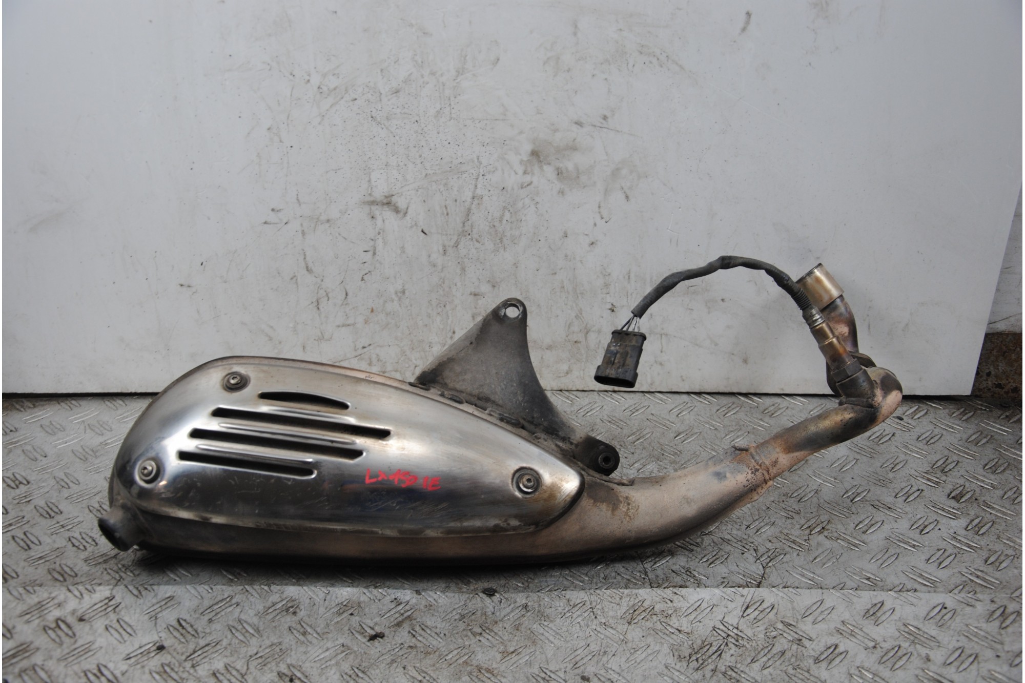 Marmitta Terminale Di Scarico Piaggio Vespa LX 150 Dal 2005 al 2011  1680614751650