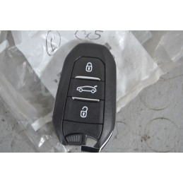 Chiave Telecomando Completa Smart Key Peugeot 308 SW dal 2014 al 2021 Cod 98124195zd  1682599437611
