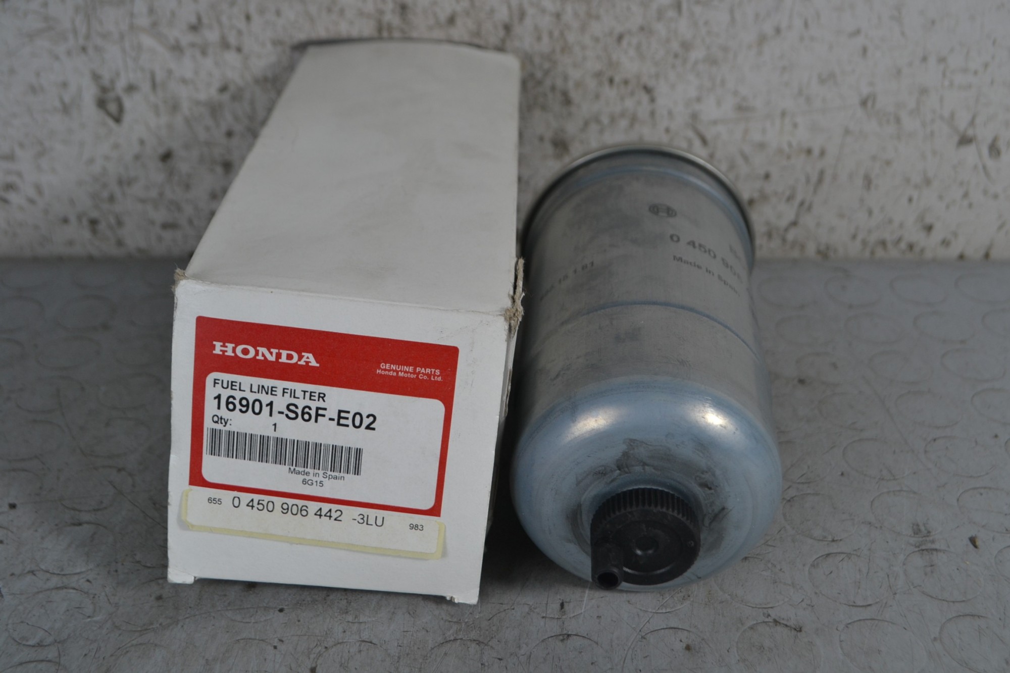 Filtro del gasolio Honda Civic VI Dal 1995 al 2001 Cod 16901-S6F-E02  1682602567069