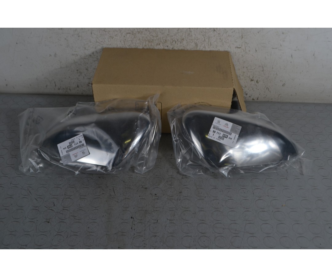 Calotte Specchietti Esterni DX e SX Peugeot 5008 dal 2017 in poi Cod 1618182680  1682673111932