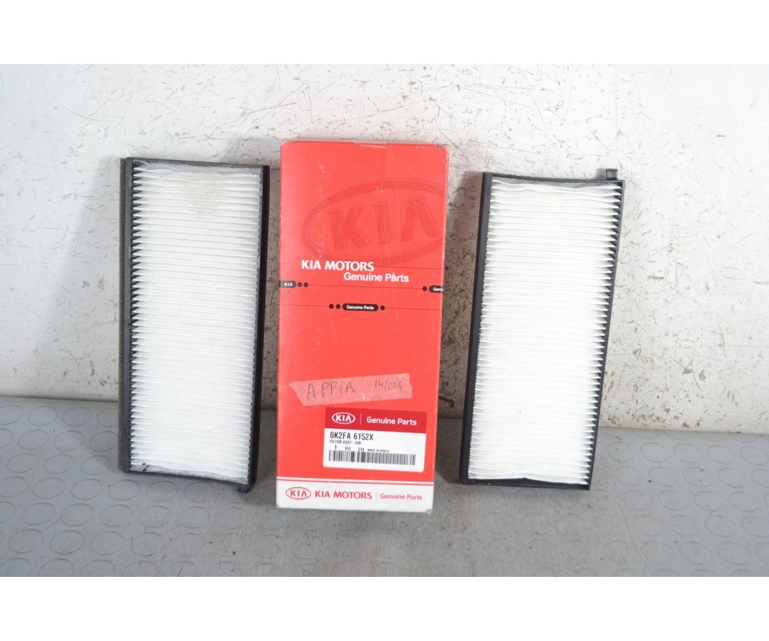 Filtro aria abitacolo Kia Carens Dal 2002 al 2006 Cod 0K2FA6152X  1683034260542