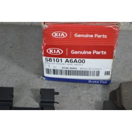 Kit pastiglie freno anteriori Kia Rio III Dal 2011 al 2017 Cod 58101A6A00  1683195936287