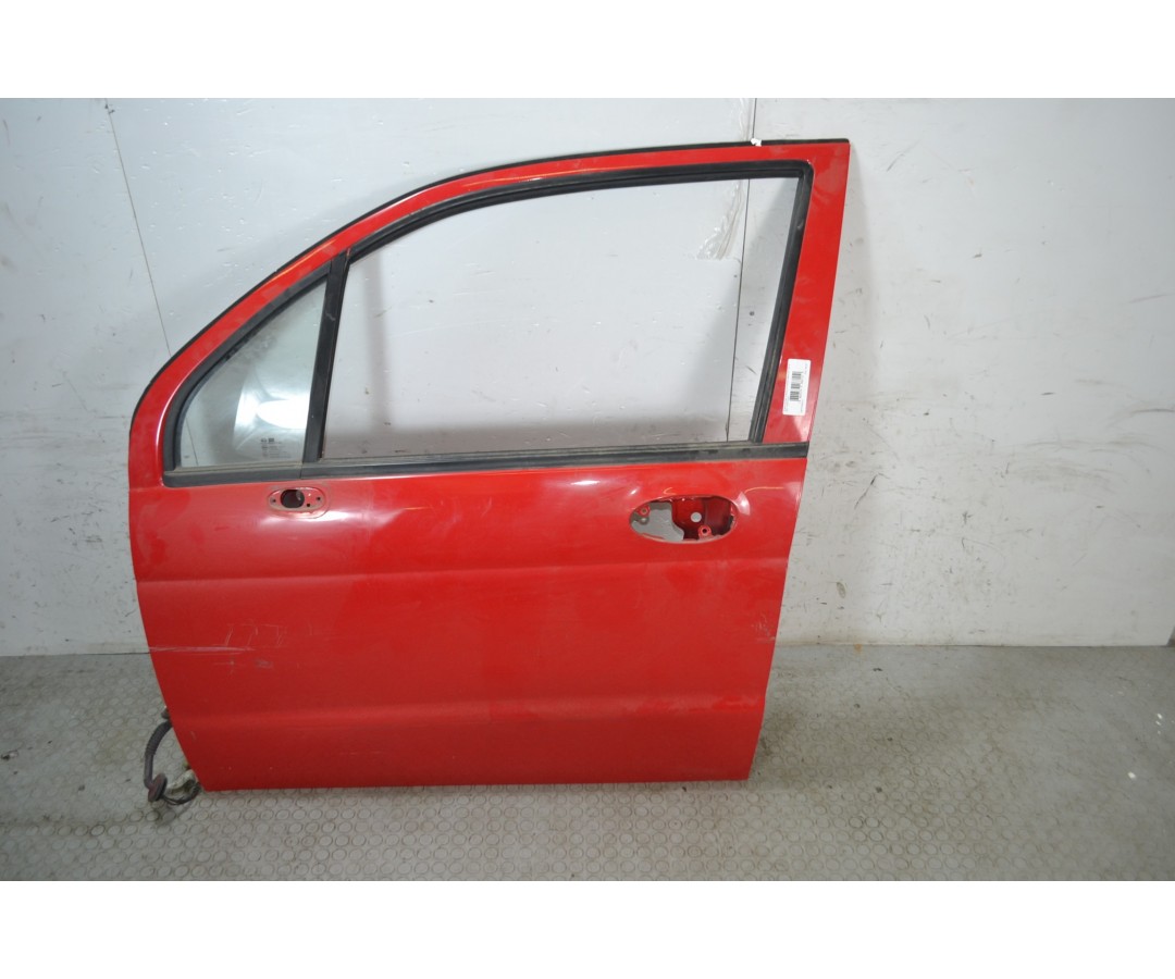 Portiera sportello anteriore SX Daewoo Matiz Dal 1998 al 2007 Colore Rosso  1664379268110