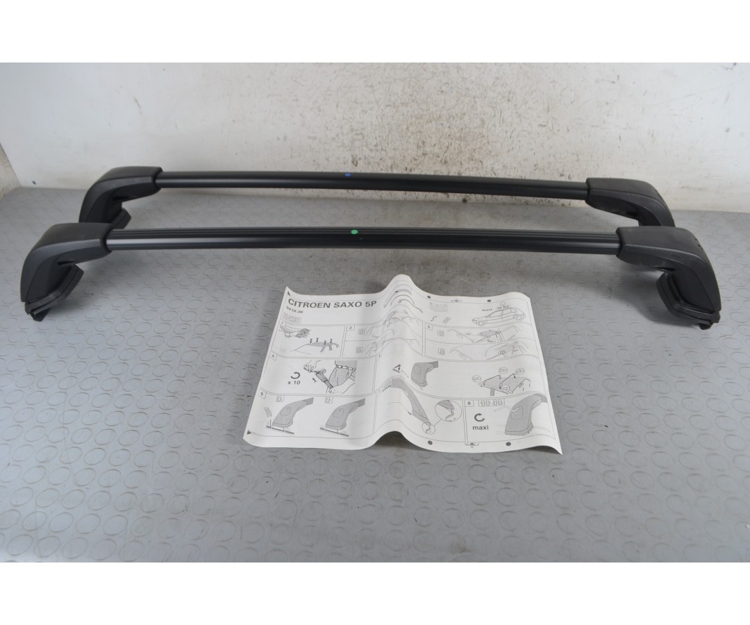 Barre Portapacchi Citroen Saxo 5 porte dal 1997 al 2004 Cod 941638  1684316904222