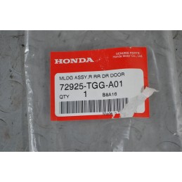 Modanatura superiore porta posteriore Honda Civic Dal 2015 al 2021 Cod 72925-TGG-A01  1684853022311