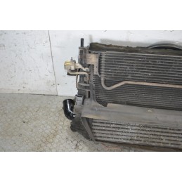Pacco radiatori Acqua AC intercooler e elettroventola Volvo V50 Dal 2004 al 2012 Cod 0130307147  1685007122260