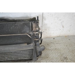 Pacco radiatori Acqua AC intercooler e elettroventola Volvo V50 Dal 2004 al 2012 Cod 0130307147  1685007122260