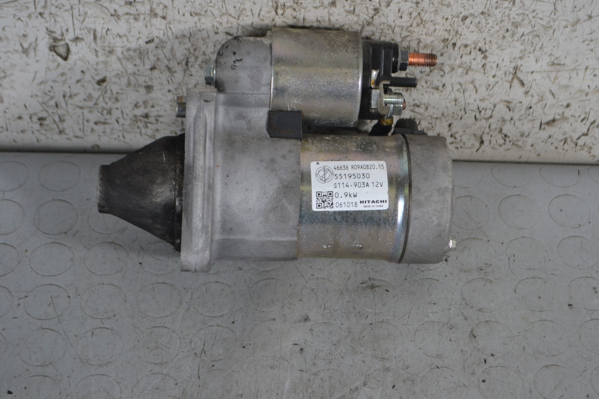 Motorino avviamento Fiat Seicento Dal 1998 al 2010 Cod 55195030 Cod Motore 187A1000  1685956888965