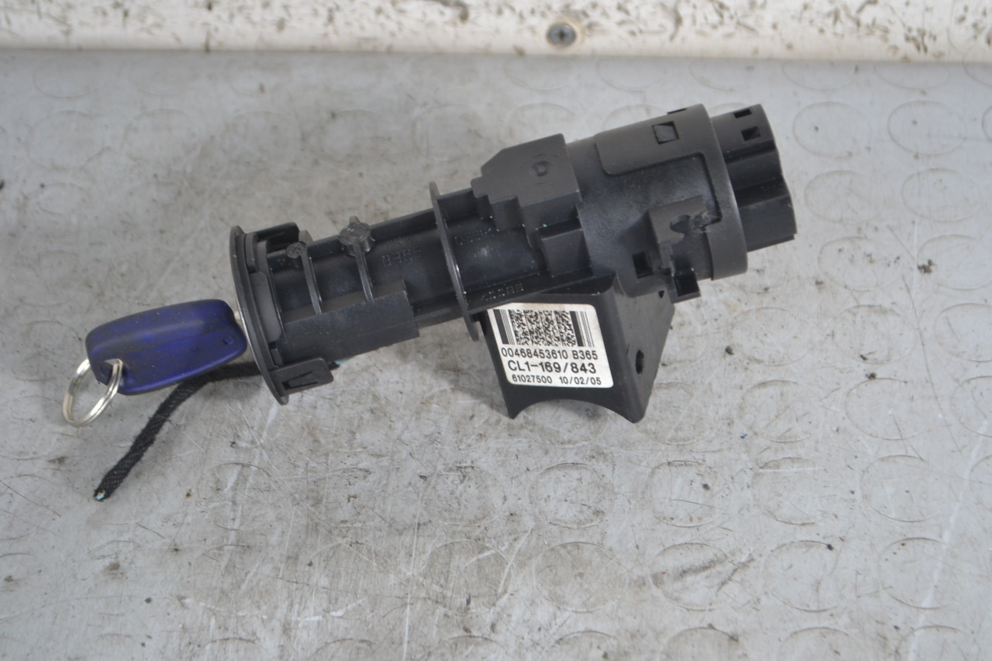 Blocchetto Chiave Avviamento Fiat Panda dal 2003 al 2012 Cod 00468453610  1686035249646