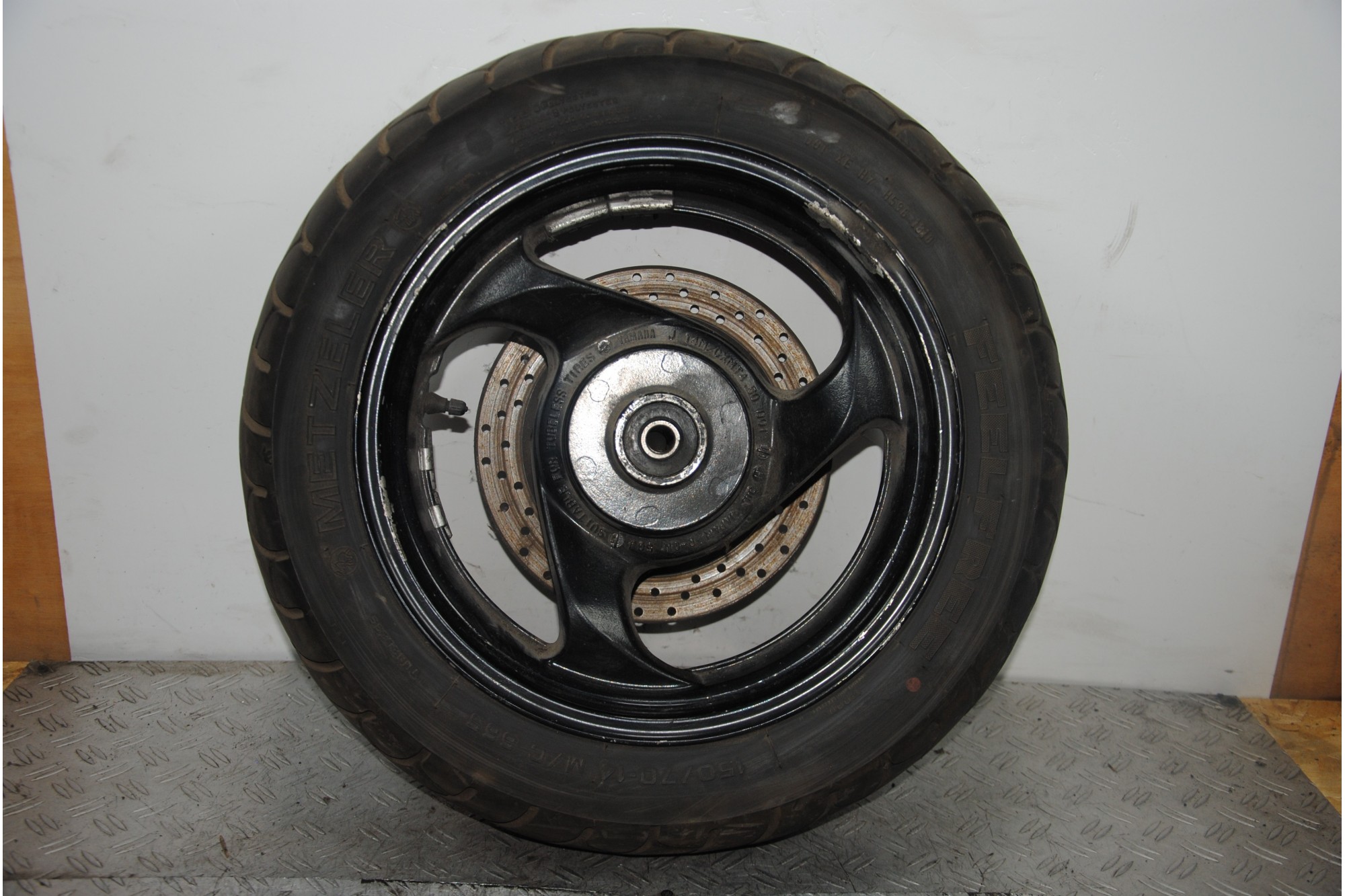 Cerchio Posteriore Yamaha Tmax T-Max 500 dal 2004 al 2007 Da Riverniciare  1686037592177