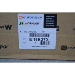 Dischi Freno Anteriori Ventilato Opel Corsa D 1.0 CC dal 2006 al 2014 Cod e169270  1686044049350