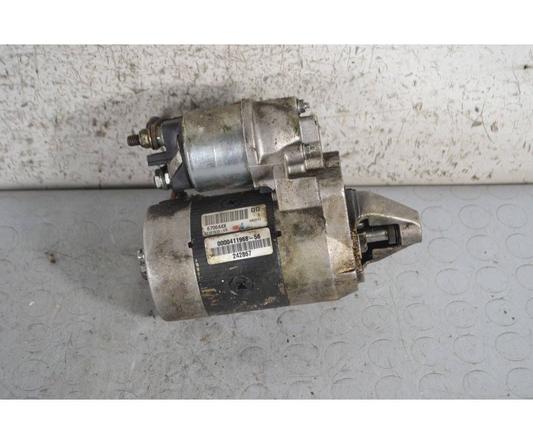 Motorino avviamento Fiat Punto 176 Dal 1993 al 1999 Cod 63101015-C9  1686147177684