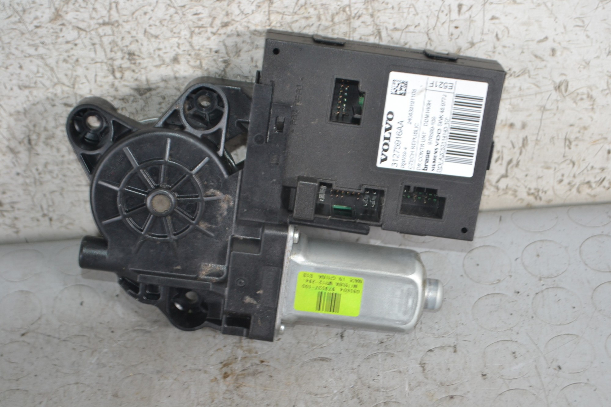 Motorino alzavetro anteriore SX Volvo V50 Dal 2004 al 2012 Cod 31275916AA  1686212595627