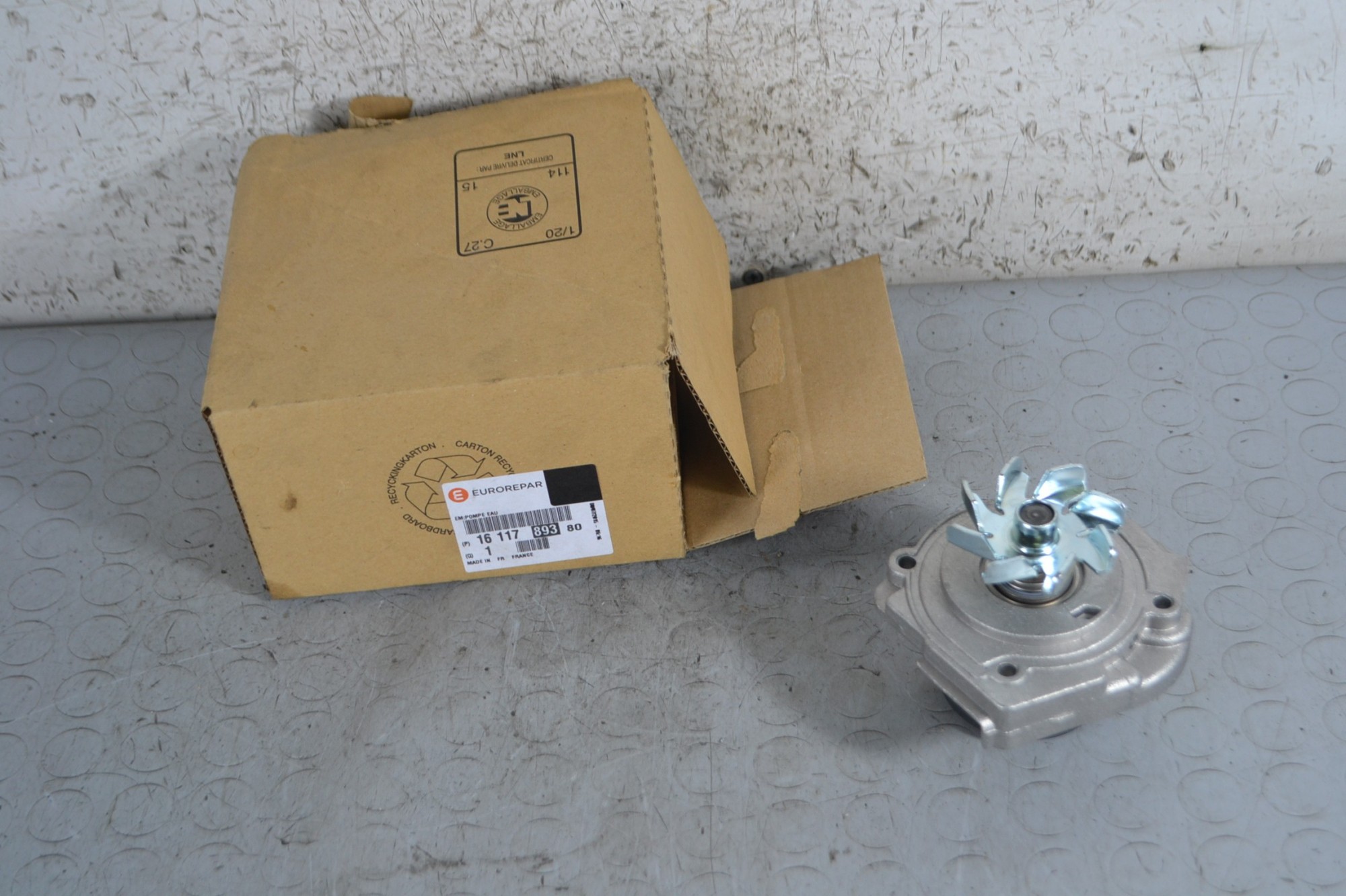 Pompa dell Acqua Fiat Seicento dal 2005 al 2010 Cod 1611789380  1686561925311