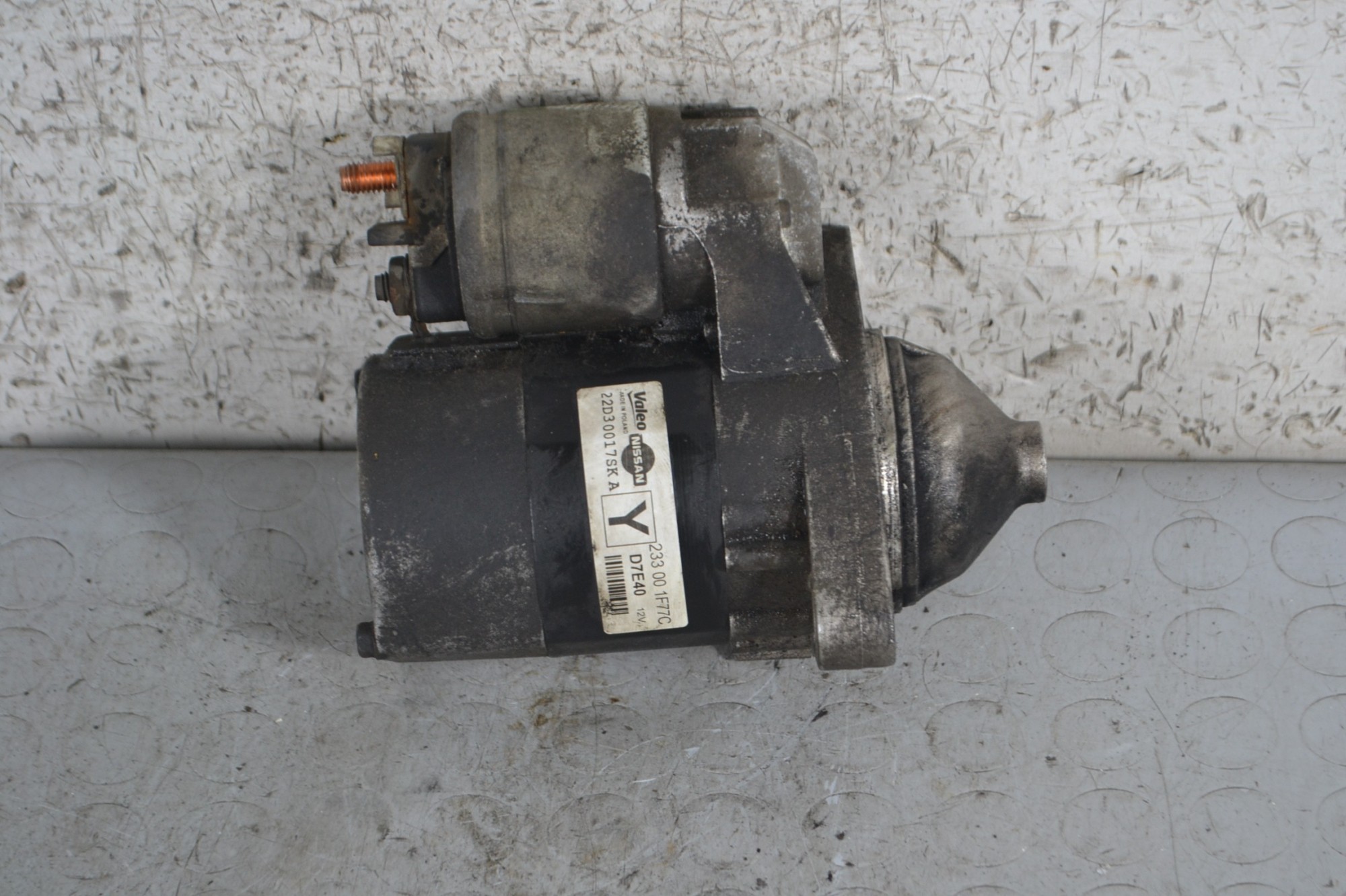 Motorino di Avviamento Nissan Micra K12 dal 2002 al 2010 Cod 233001f77c  1686566033011