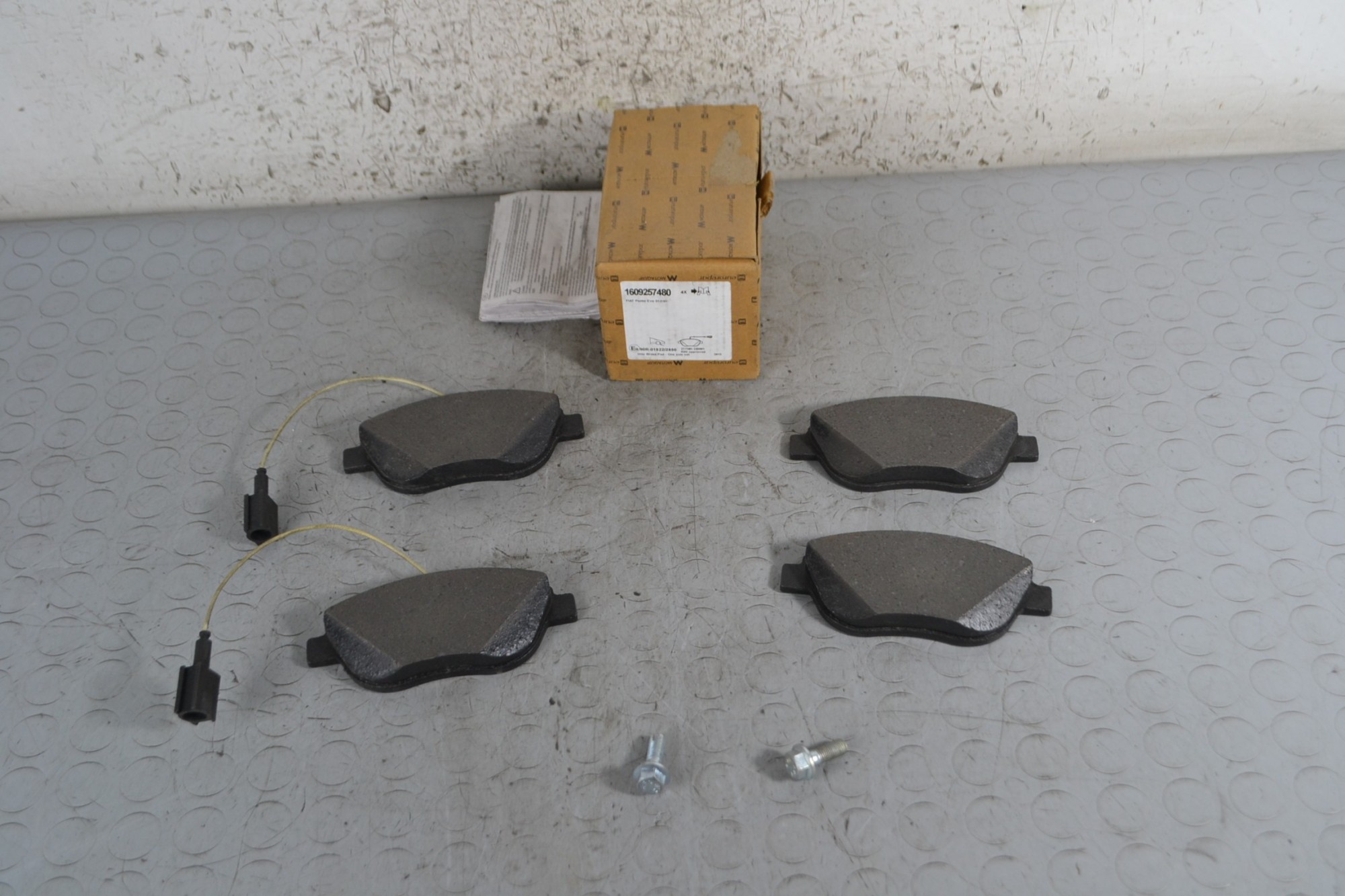 Kit Pastiglie Freno Anteriori Fiat Punto EVO dal 2009 al 2012 Cod 1609257480  1686818053866