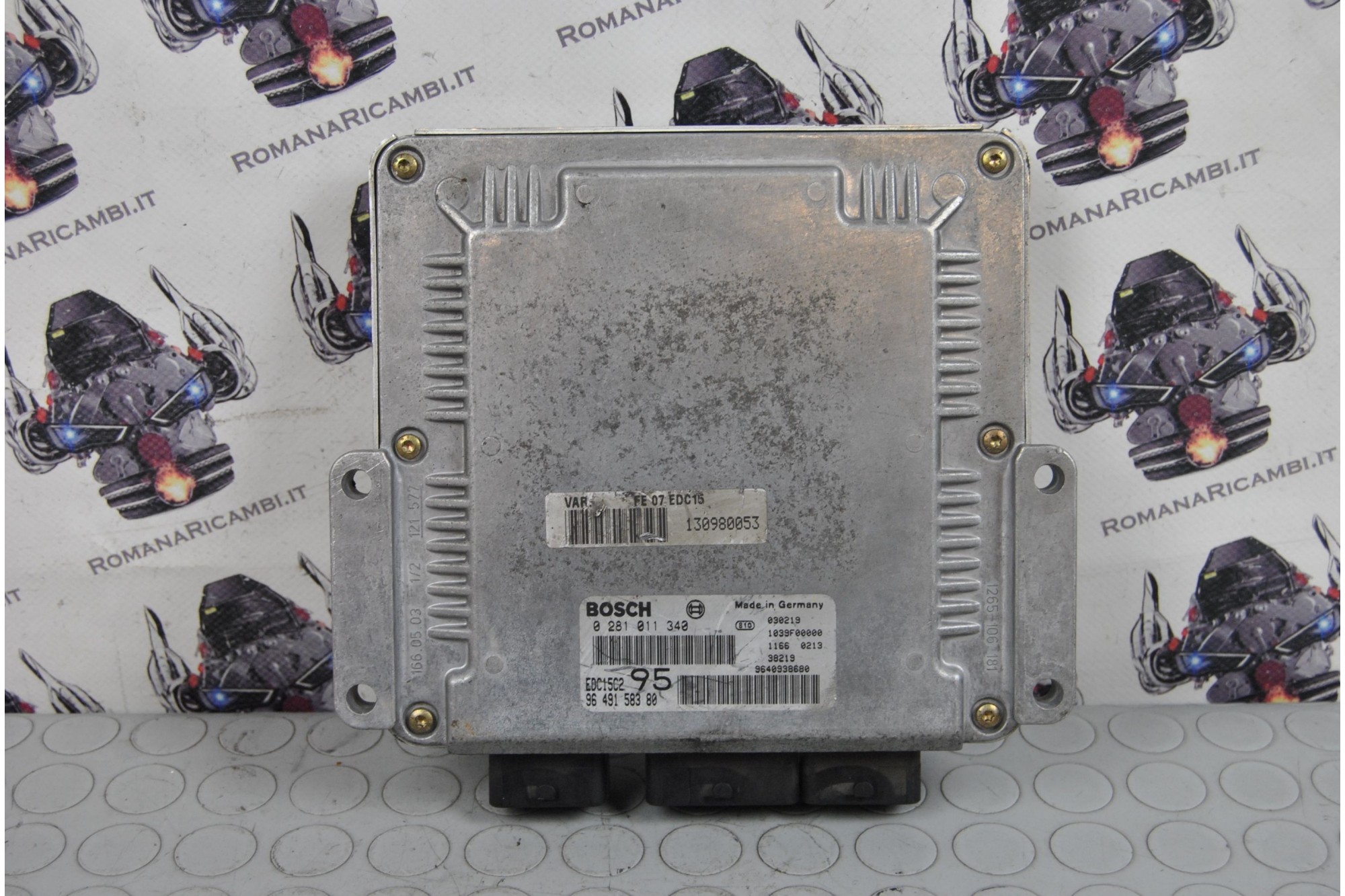 Centralina Motore ECU Citroen C5 serie 2000-2008 cod Bosch 0281011340  2411111116999