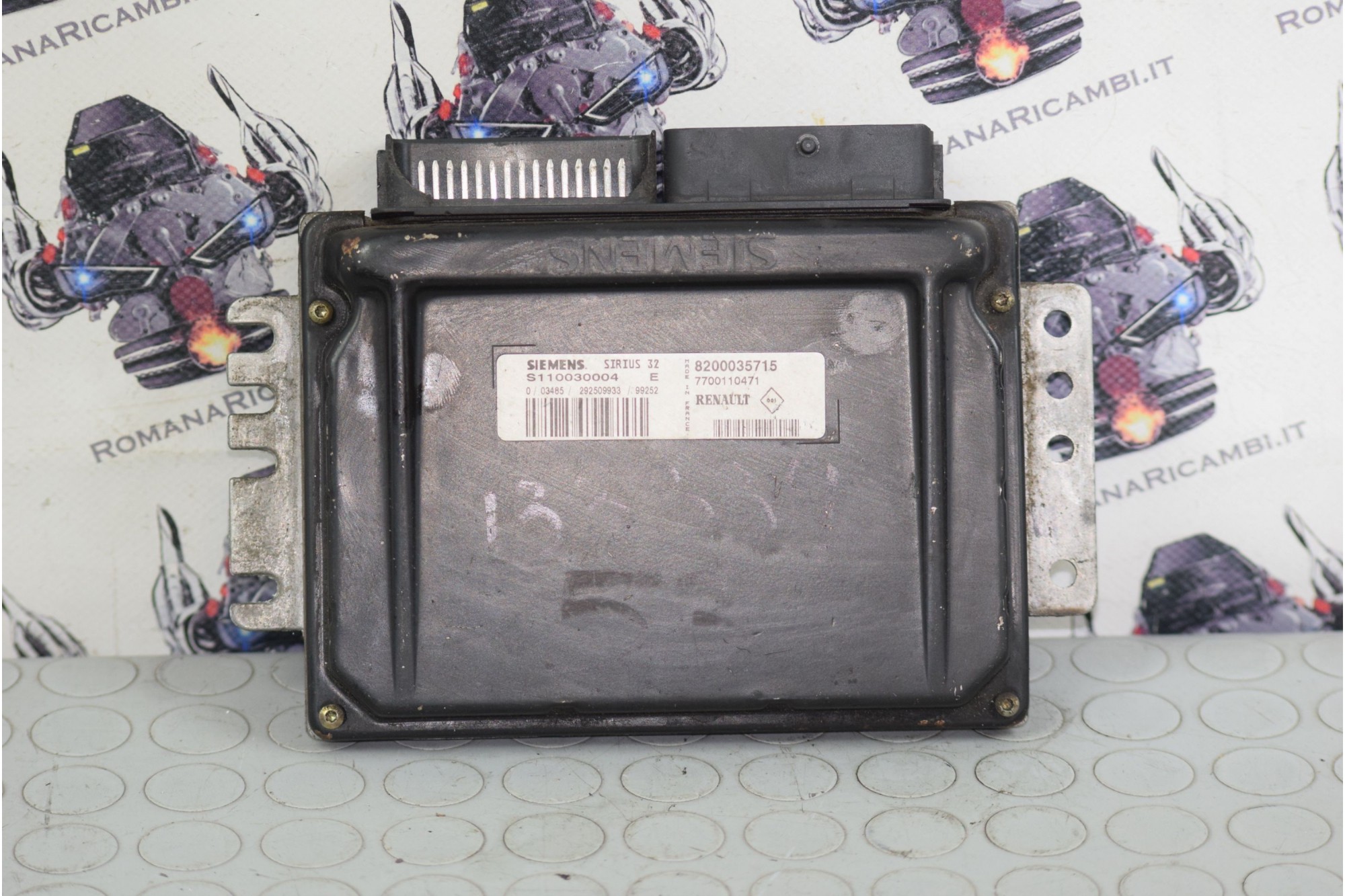 Centralina motore ECU Renault Clio II dal 1998 al 2012 cod 8200035715 /7700110471  2411111117040