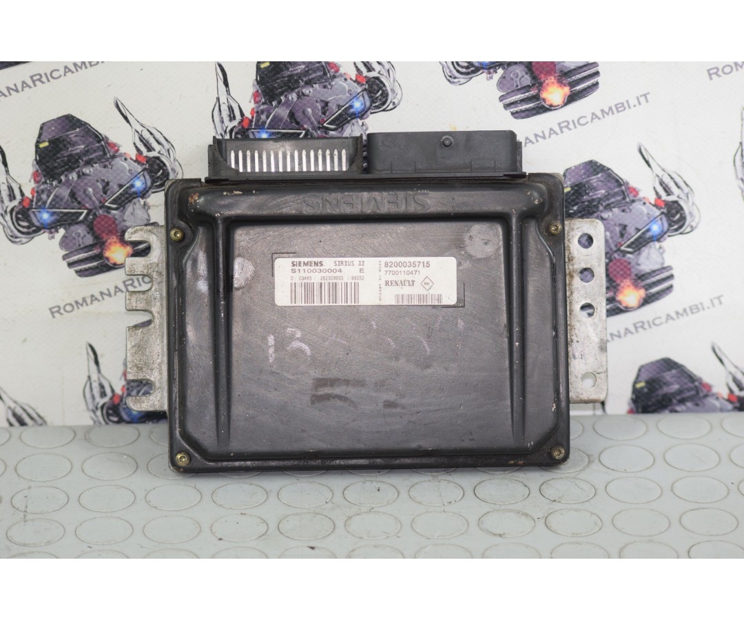 Centralina motore ECU Renault Clio II dal 1998 al 2012 cod 8200035715 /7700110471  2411111117040