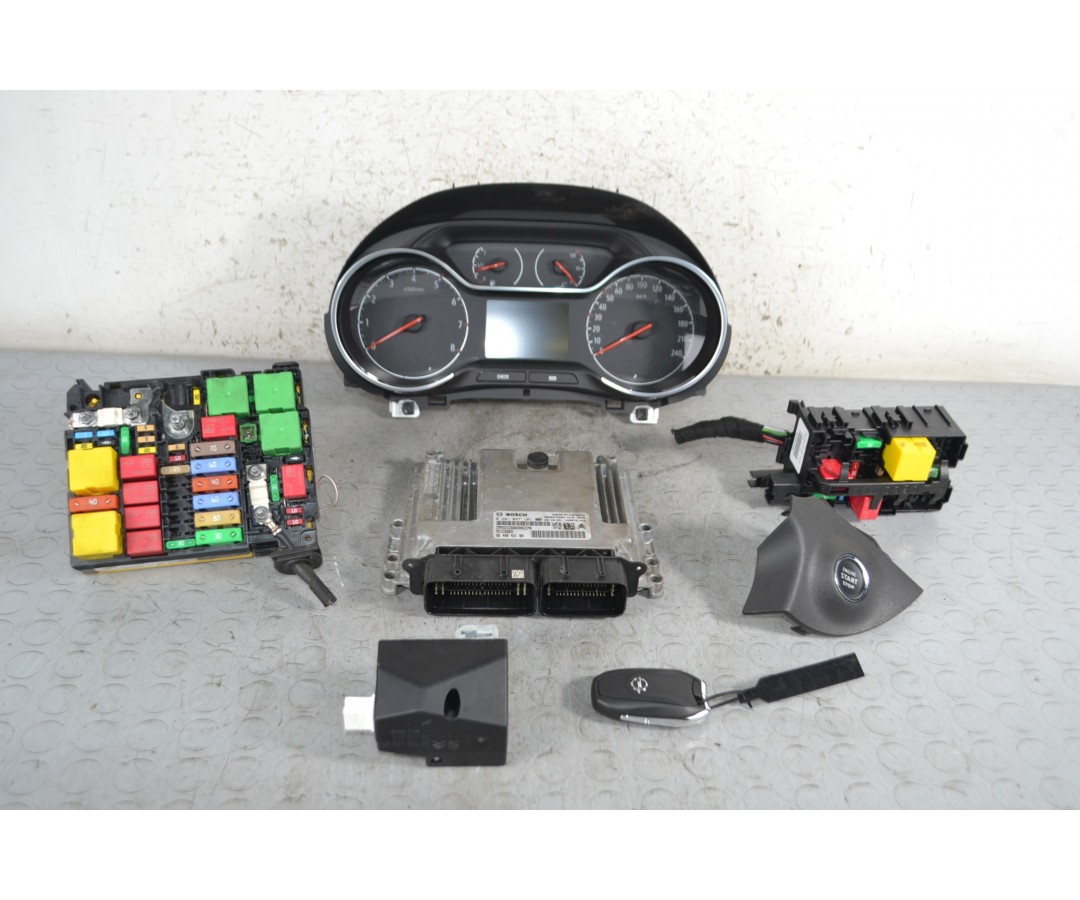 Kit Chiave accensione elettronica Opel Crossland X Dal 2017 in poi Cod 9840042180  1687182532193