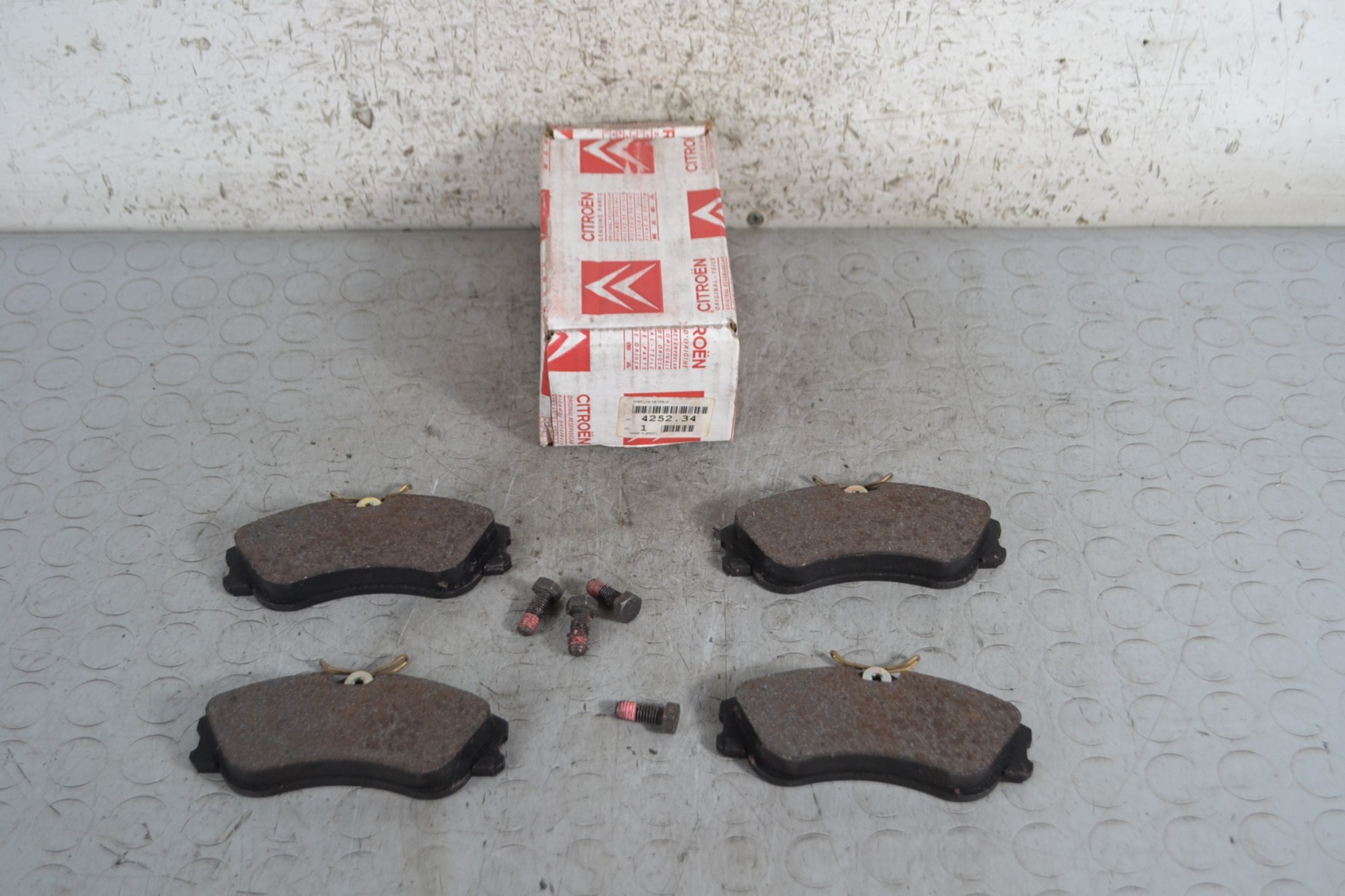 Kit Pastiglie Freno Anteriori Citroen Berlingo dal 1996 al 2008 Cod 425234  1687949137807