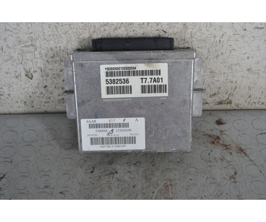 Centralina ECU Saab 9-3 Dal 1998 al 2003 Cod 5382536  1688727220896