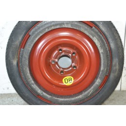 Kit ruota di scorta Saab 9-3 Dal 1998 al 2003 Misura 115/70 R16 92M 4.00 Bx16H2 Cod 4569661  1689001072521