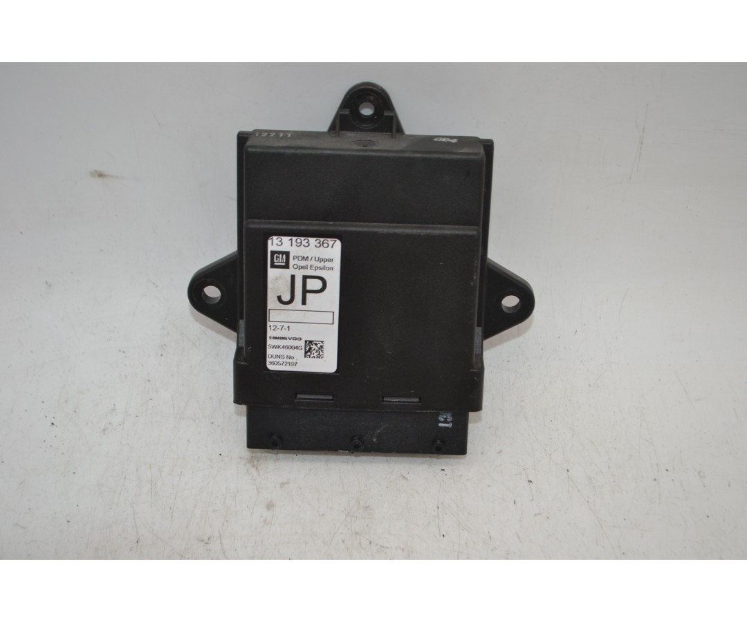 Centralina Porta Anteriore DX Opel Vectra C dal 2002 al 2008 Cod 13193367  1689071661069