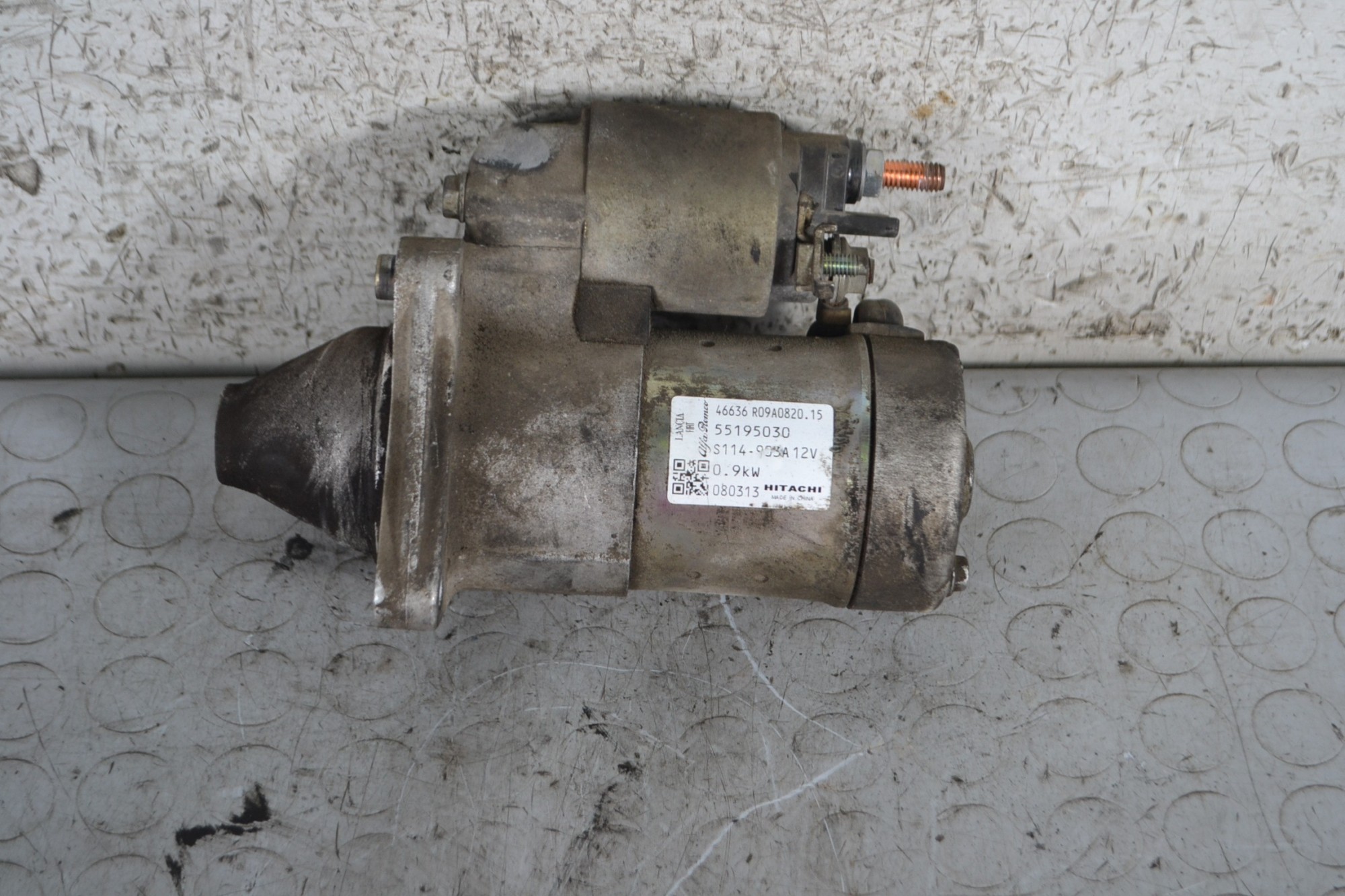 Motorino di Avviamento Fiat Seicento dal 1998 al 2010 Cod 55195030  1689237545110