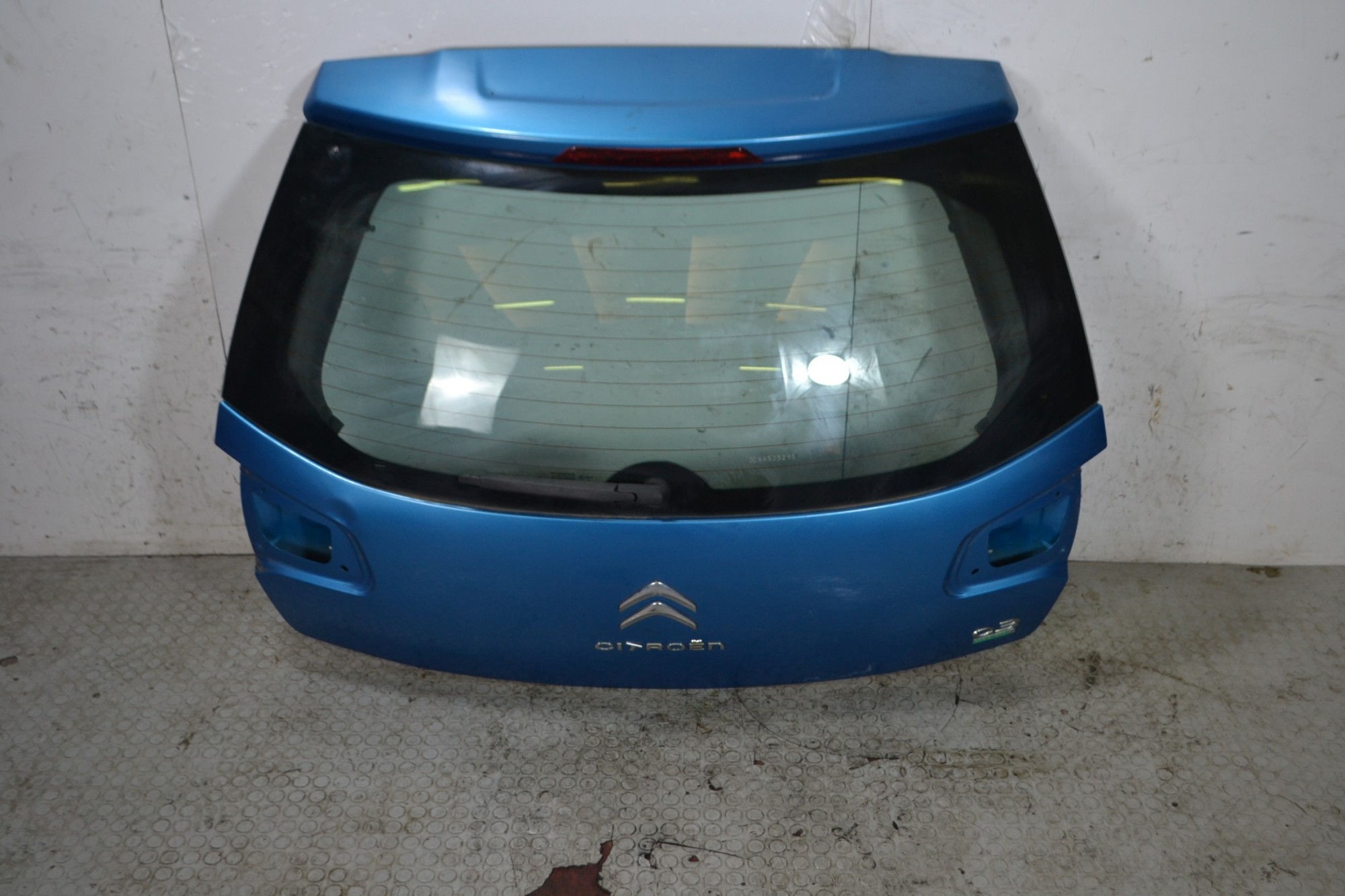 Portellone bagagliaio posteriore Citroen C3 Dal 2009 al 2016 Colore azzurro  1689866747664