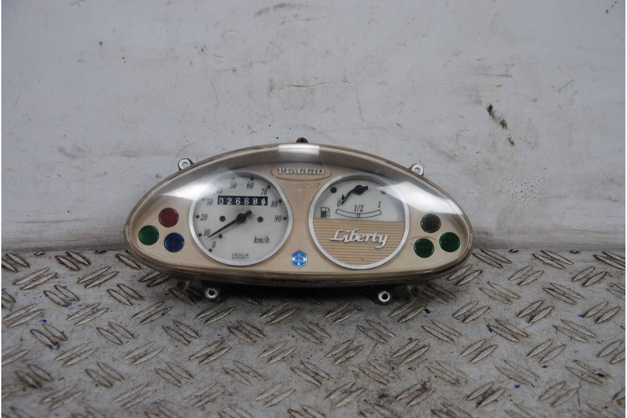 Strumentazione Contachilometri Piaggio Liberty 50 2T dal 1997 al 2005 KM 026684  1693391058744