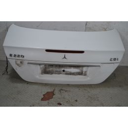 Portellone bagagliaio posteriore Mercedes Classe E W211 Dal 2002 al 2009 Colore bianco  1693468538339