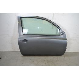 Portiera sportello destro DX Nissan Micra K12 3 porte Dal 2002 al 2010 Colore grigio  1693474128333