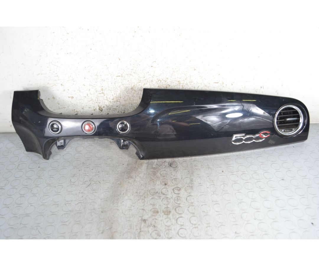 Cornice centrale cruscotto Fiat 500 Cabrio Dal 2007 al 2015 Cod 51803289  1693555516448