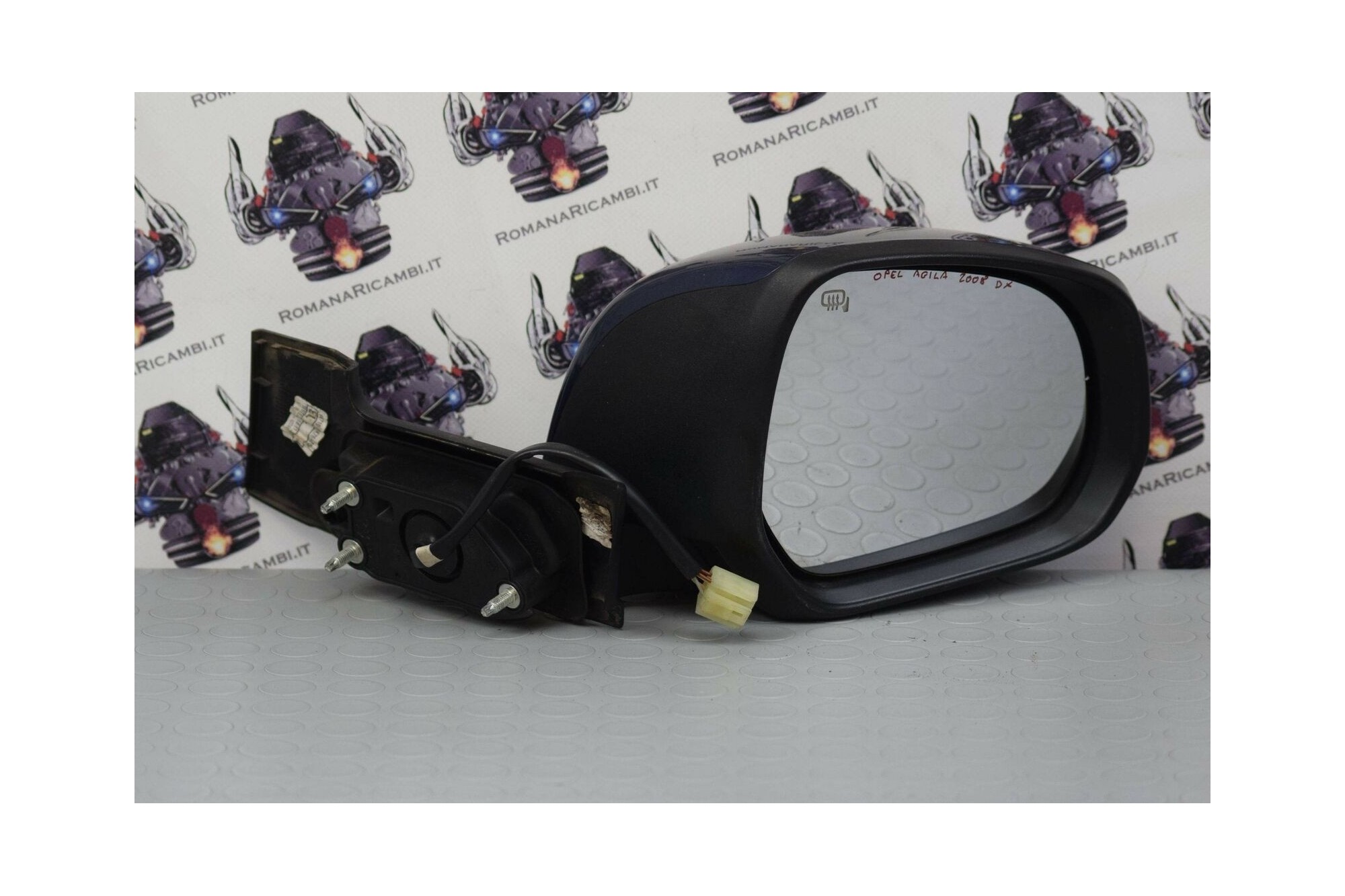Specchio retrovisore Destro DX Opel Agila dal 2008 al 2015 Cod 93196282  2411111138366