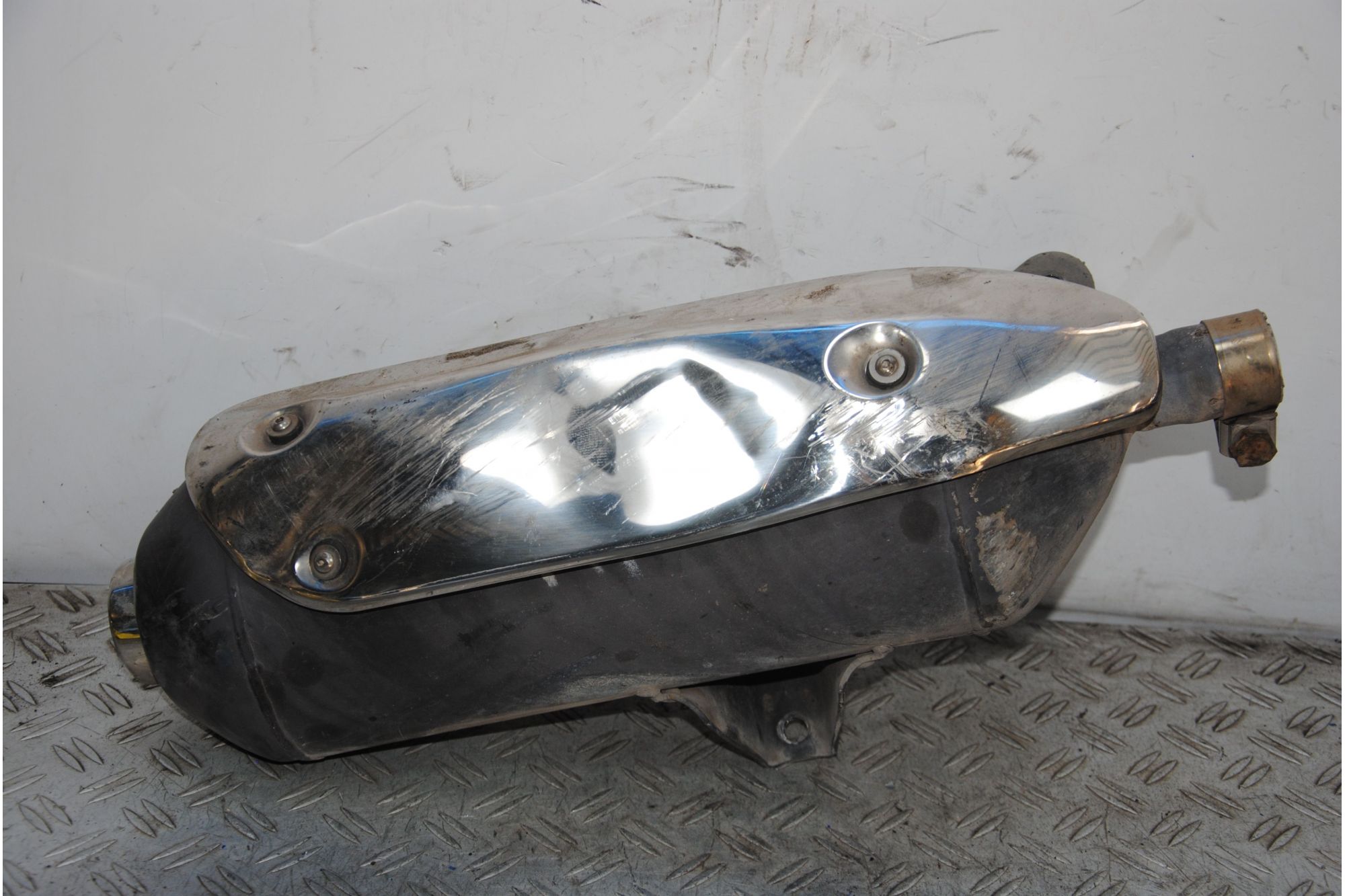 Marmitta Terminale Di Scarico Honda Sh 300 Dal 2006 Al 2010  1693996276895