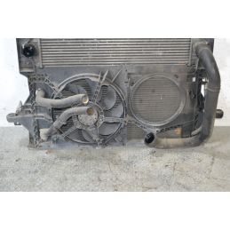 Gruppo Radiatore + Elettroventola Renault Master II dal 2003 al 2010 Cod 8200190719G  1694081913749