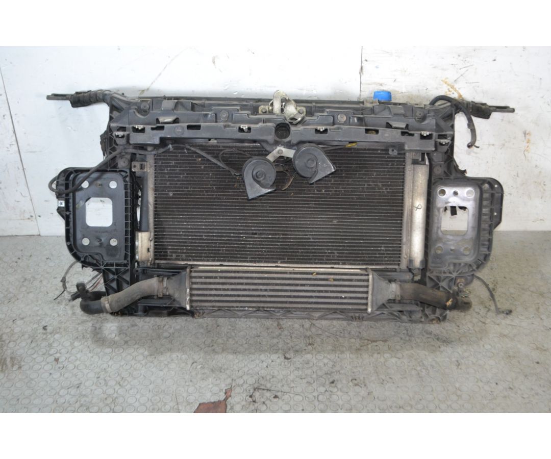 Gruppo Radiatore + Elettroventola Fiat grande Punto Diesel Dal 2005 al 2018  1694083475047