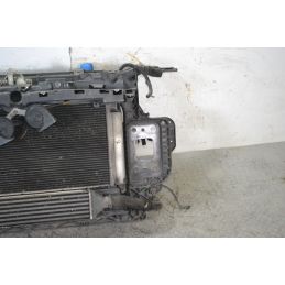 Gruppo Radiatore + Elettroventola Fiat grande Punto Diesel Dal 2005 al 2018  1694083475047