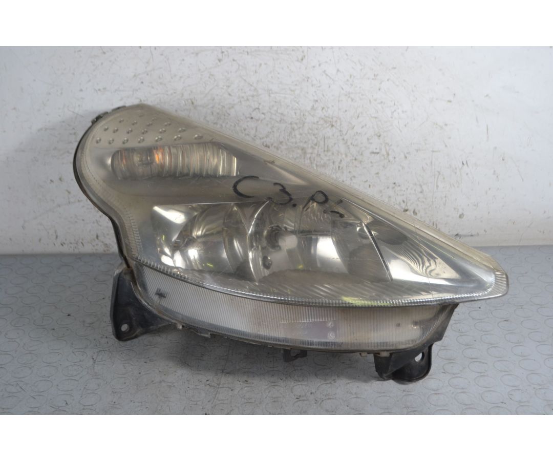 Faro fanale anteriore DX Citroen C3 Pluriel Dal 2003 al 2010  1694157686966