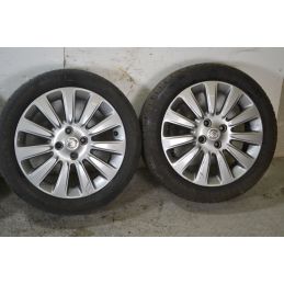 Treno completo cerchi e gomme Nissan Micra K12 Dal 2002 al 2010 Misura 185/50 R16 81H Dot 2320 4 fori  1694418658855