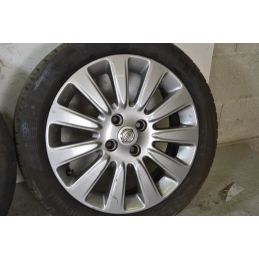 Treno completo cerchi e gomme Nissan Micra K12 Dal 2002 al 2010 Misura 185/50 R16 81H Dot 2320 4 fori  1694418658855