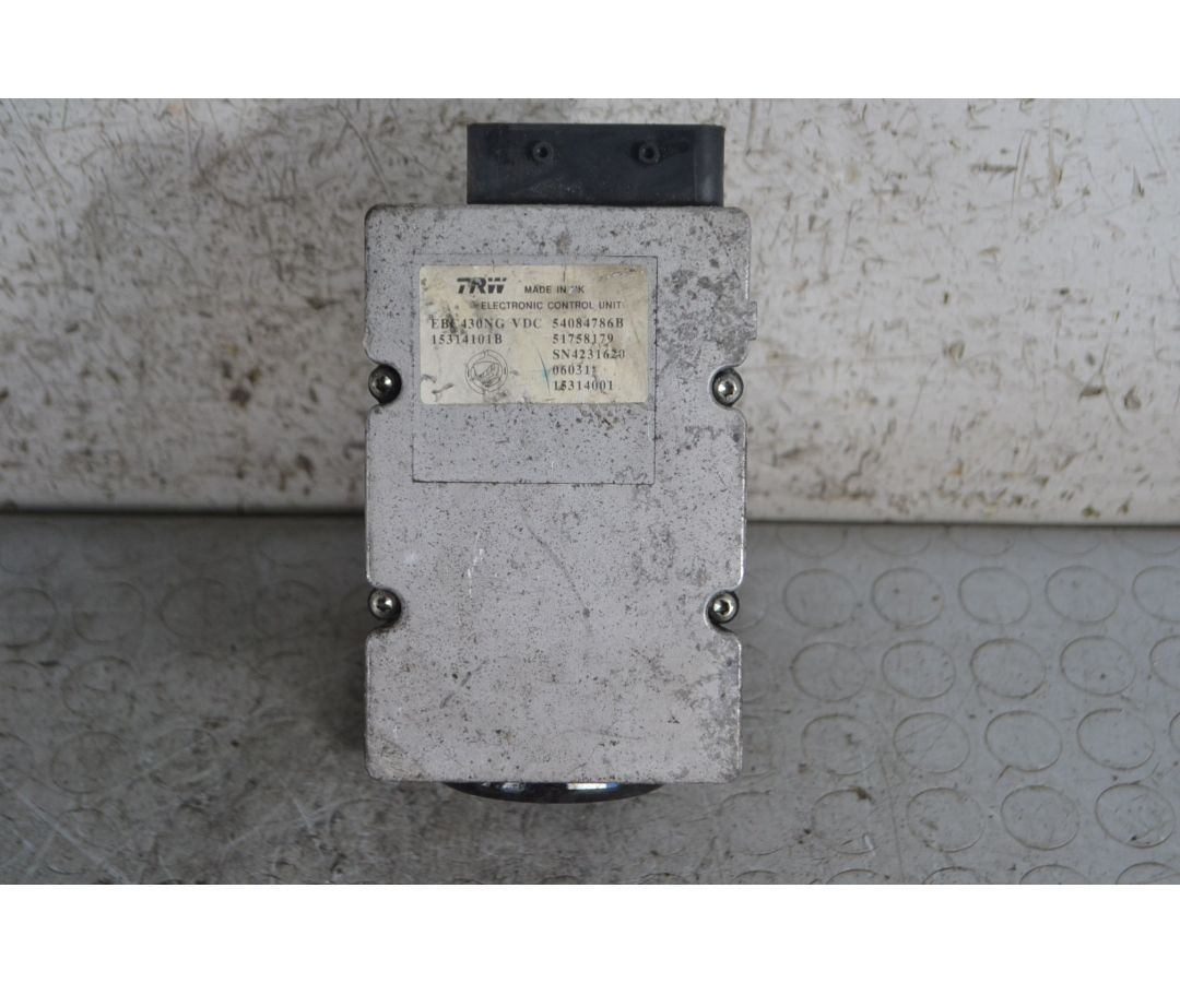 Pompa Modulo ABS Lancia Ypsilon dal 2003 al 2011 Cod 51758179 1694427600296 Pompa Modulo ABS Lancia Ypsilon dal 2003 al 2011 Cod 51758179 1694427600296