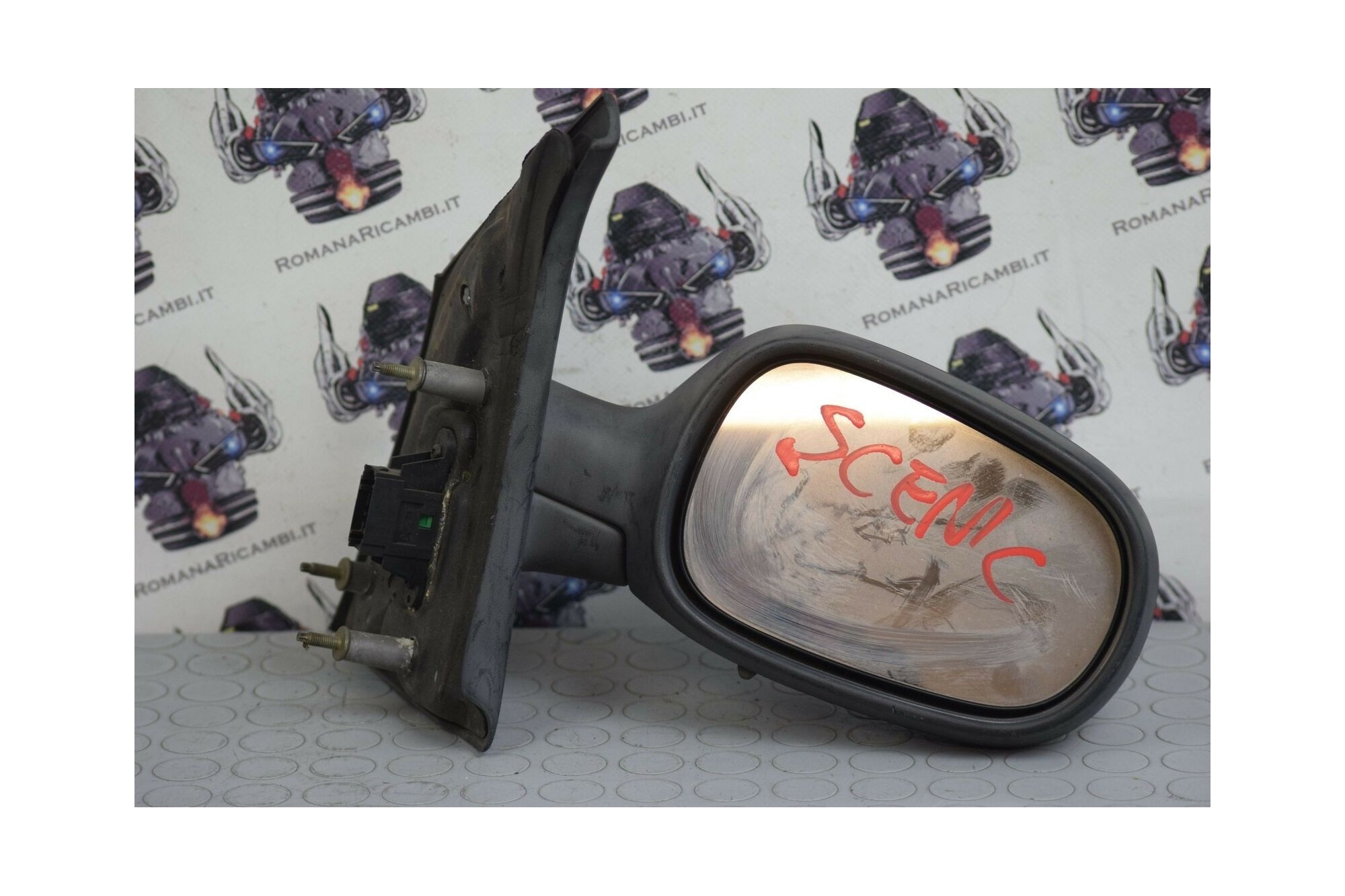 Specchio retrovisore Destro DX Renault Megane Scenic dal 1996 al 1999 Cod: E1010461  2411111137918