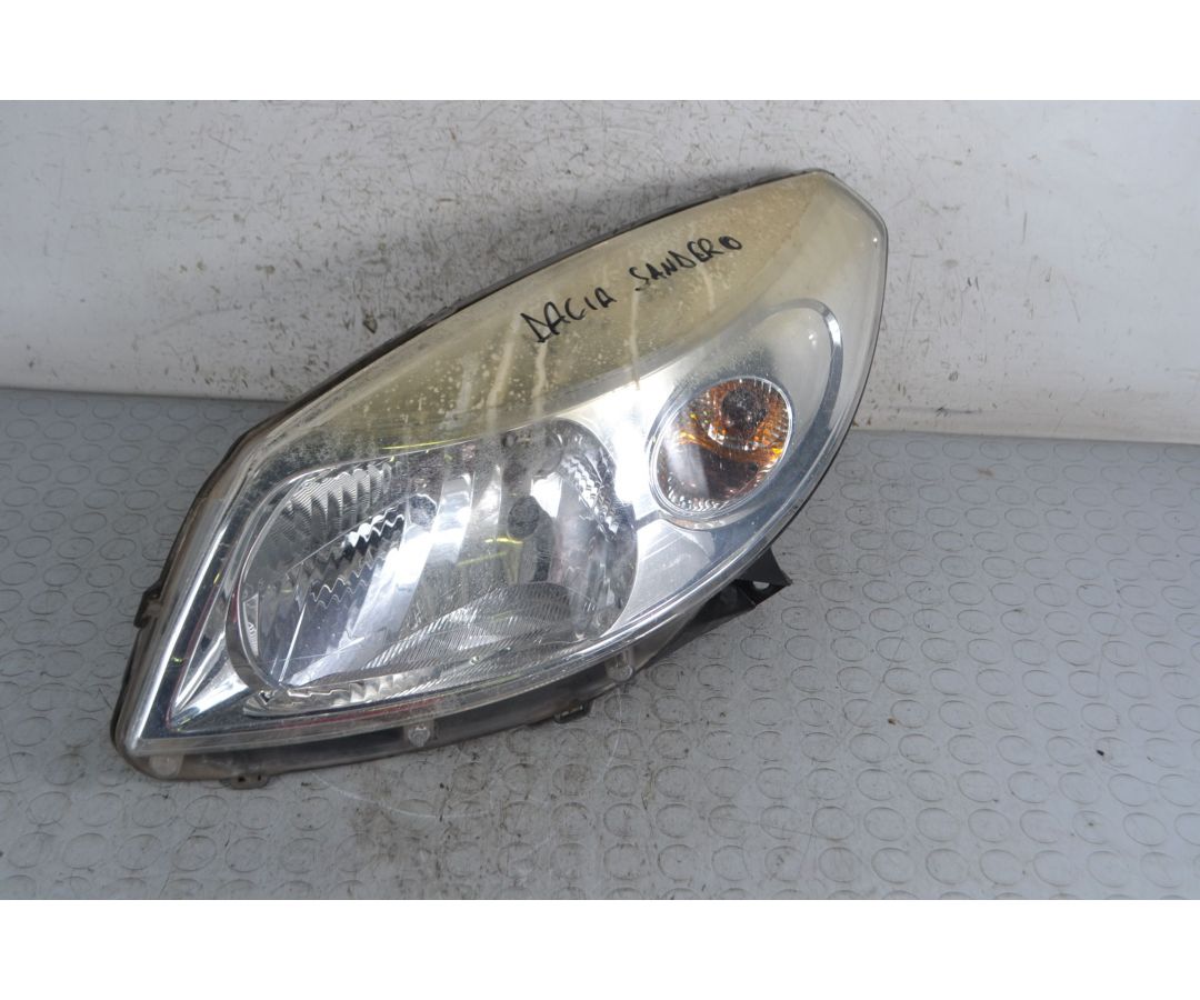 Faro Anteriore SX Dacia Sandero dal 2008 al 2012 1694600512224 Faro Anteriore SX Dacia Sandero dal 2008 al 2012 1694600512224