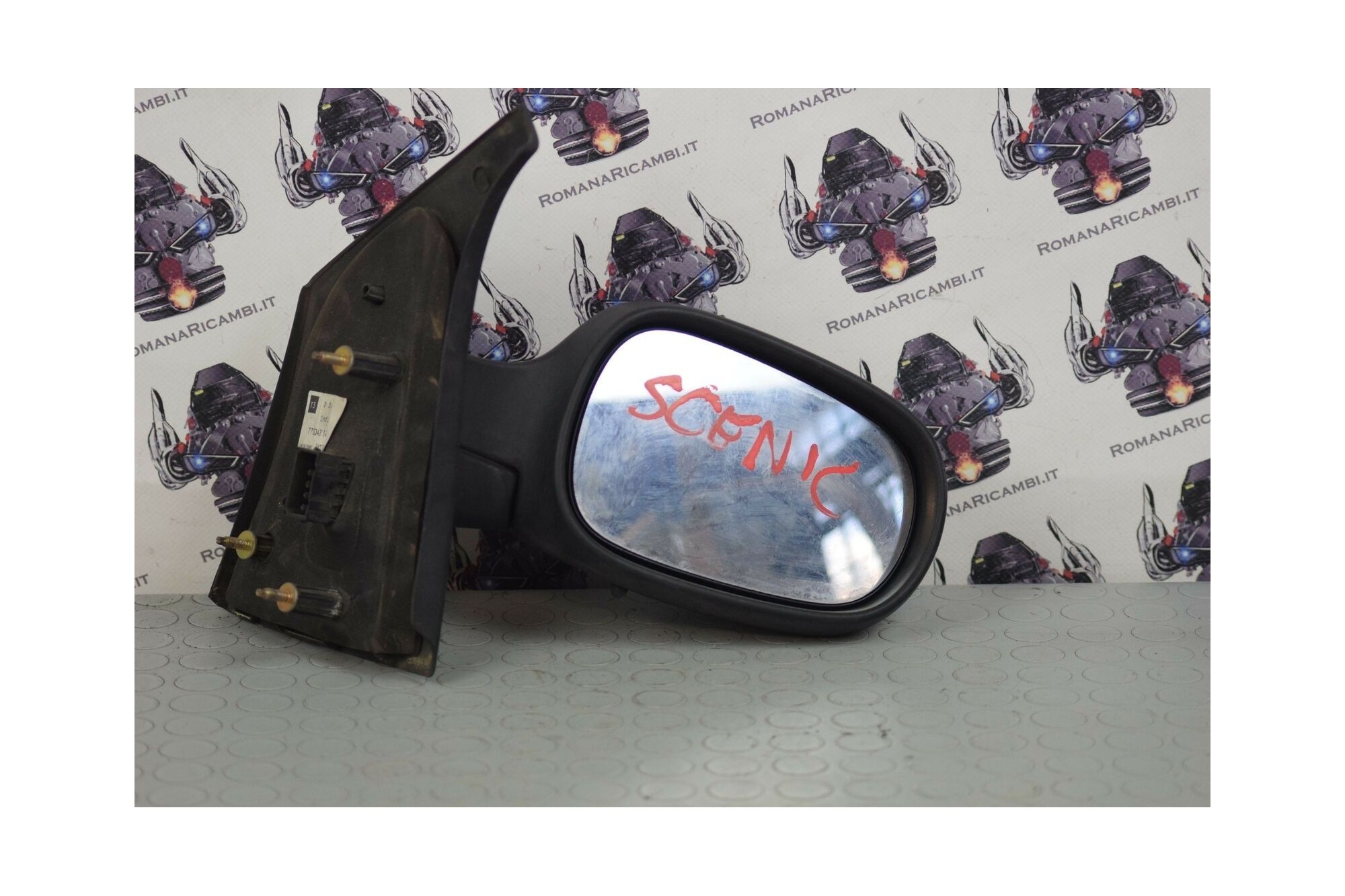 Specchio retrovisore Esterno DX Renault Megane Scenic dal 1996 al 1999 cod 7700841656  2411111137864